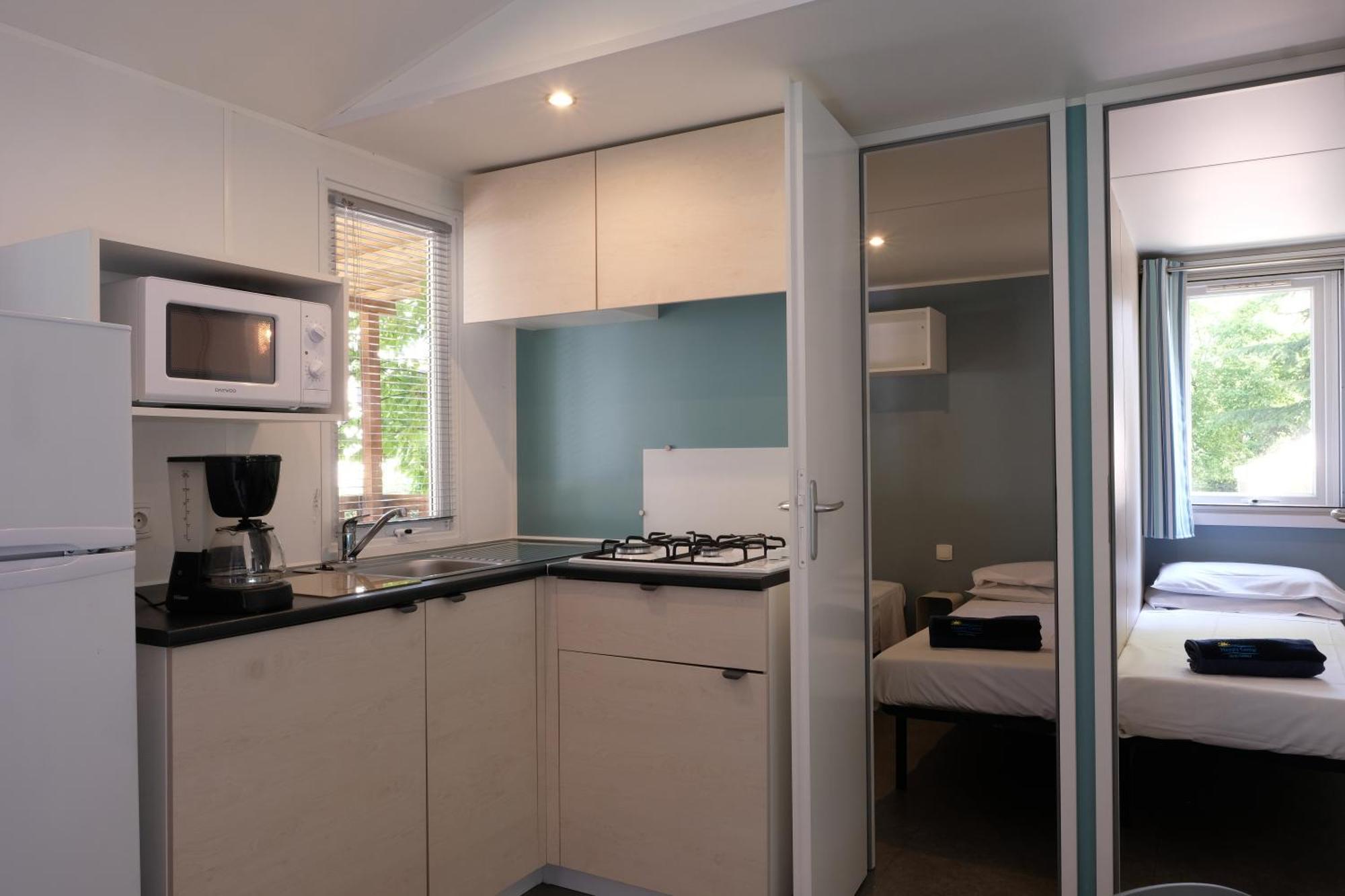 Happy Camp Mobile Homes In Camping Senia Cala Canyelles Lloret de Mar Ngoại thất bức ảnh